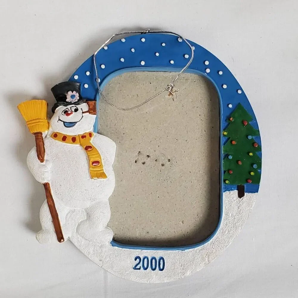 2000 Snowman Photo Frame Christmas Ornament – Warner/Chappell Music Inc. Hanging